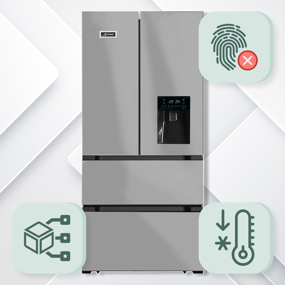 Kaiser KS 80420 R fridge side-by-side fridge-freezer No Frost 506